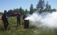 В лесничествах области совершенствуют систему раннего обнаружения лесных пожаров