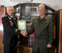 В Марксовском районе поздравили заслуженного ветерана лесного хозяйства 