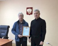 Ветераны поздравили заслуженного лесовода с Днем Рождения