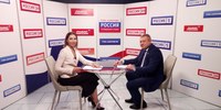 Об экологических акциях на территории региона в интервью министра на канале «Россия 1» 