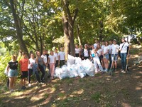 В рамках Года добровольца лицеисты «Солярис» присоединились к всероссийской акции «Вода России»
