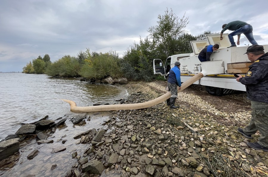 Саратовским отделом по водному хозяйству  ФГБВУ «Центррегионводхоз» филиала «Нижне - Волгаводхоз» завершены работы по покосу излишней водной растительности на площади 100 га
