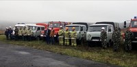 Минприроды провело учения по пожаротушению в Вольском районе  