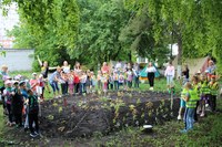В Саратове для детей из экоцентра устроили праздник