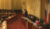 На заседании Правительства области министр Д.С. Соколов выступил с докладом о проведении Года экологии