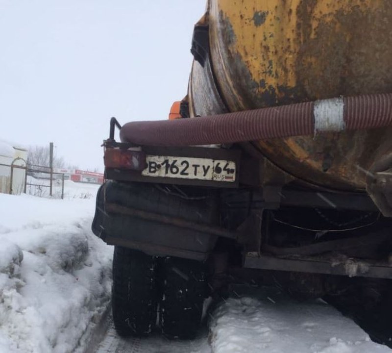Инспекторы минприроды и полицейские выявили нарушителей на ассенизаторских машинах