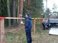 В дендрарии имени Василия Дубова установили аншлаг и делают ограждение
