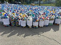 Участники экопроекта «Водорослям крышка» установили новый рекорд: собрано почти 8 млн пластиковых крышек