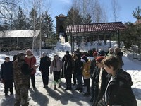 На Кумысной поляне со школьниками проводят эко-занятия