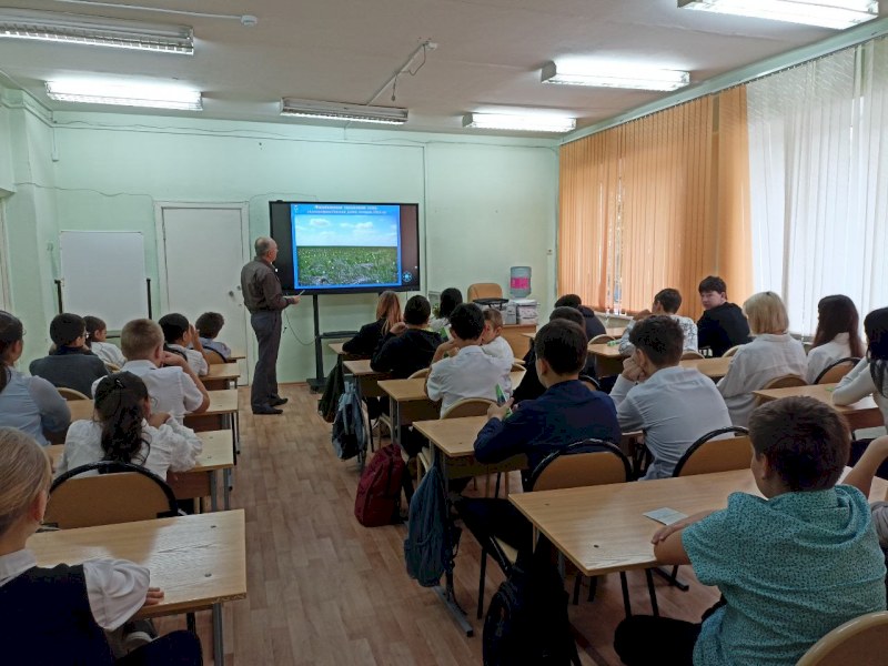 Минприроды проводит экопросветительскую работу в школах региона