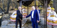 Минприроды торжественно открыло благоустроенные родники на 9-й Дачной 