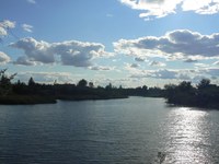 Пруды на ручье Грязный наполнились водой