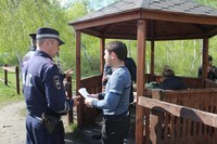 Минприроды проводит патрулирование парка «Кумысная поляна»